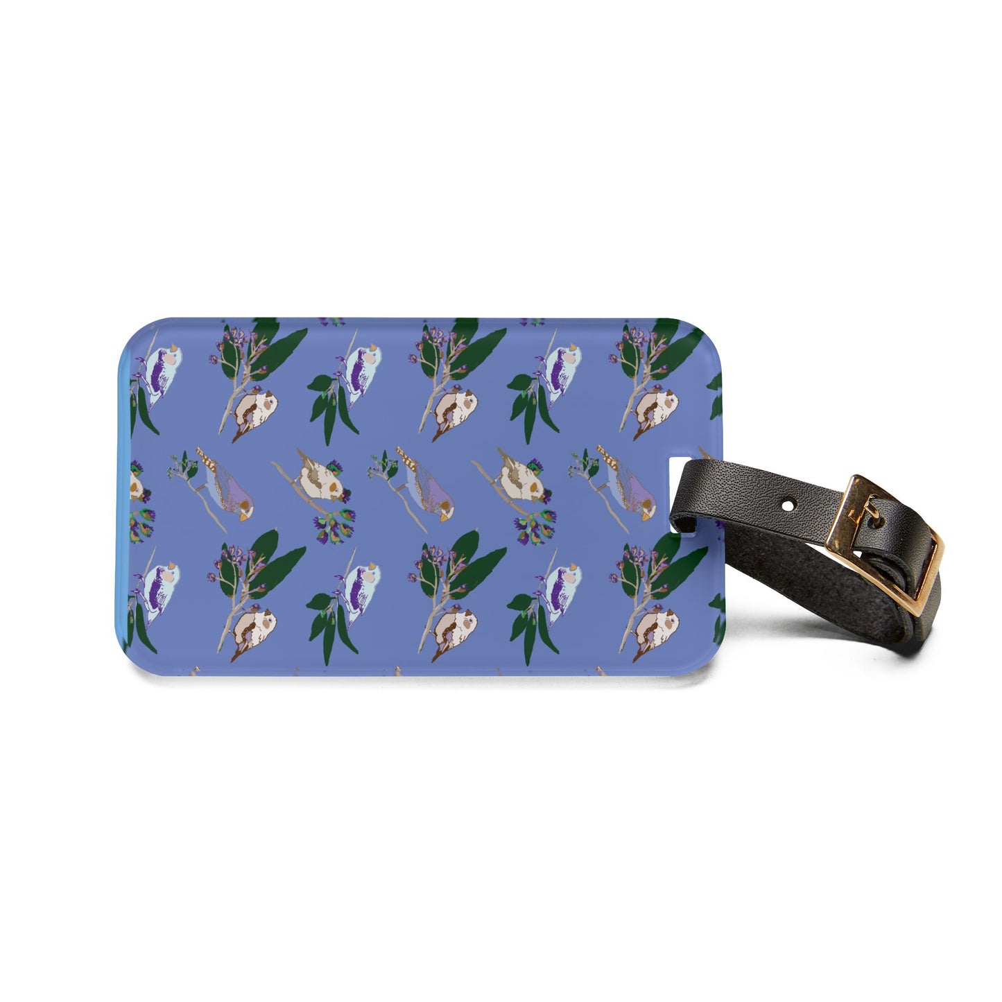 Blue Finch Luggage Tag